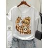 Women's Coffee Cup Selfie Graphic Tee White Brown Accents Relaxed Fit Short Sleeve Spring Summer Casual Everyday Trendy Top