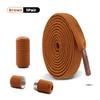 1 Pair 8mm Width Elastic Laces for Sneakers No-Tie Flats Quick-On/Off Shoelace Accessory for Children & Adults