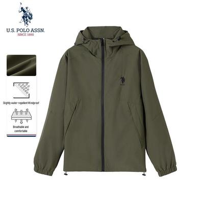 Men's Hooded Business Casual Windproof Jacket