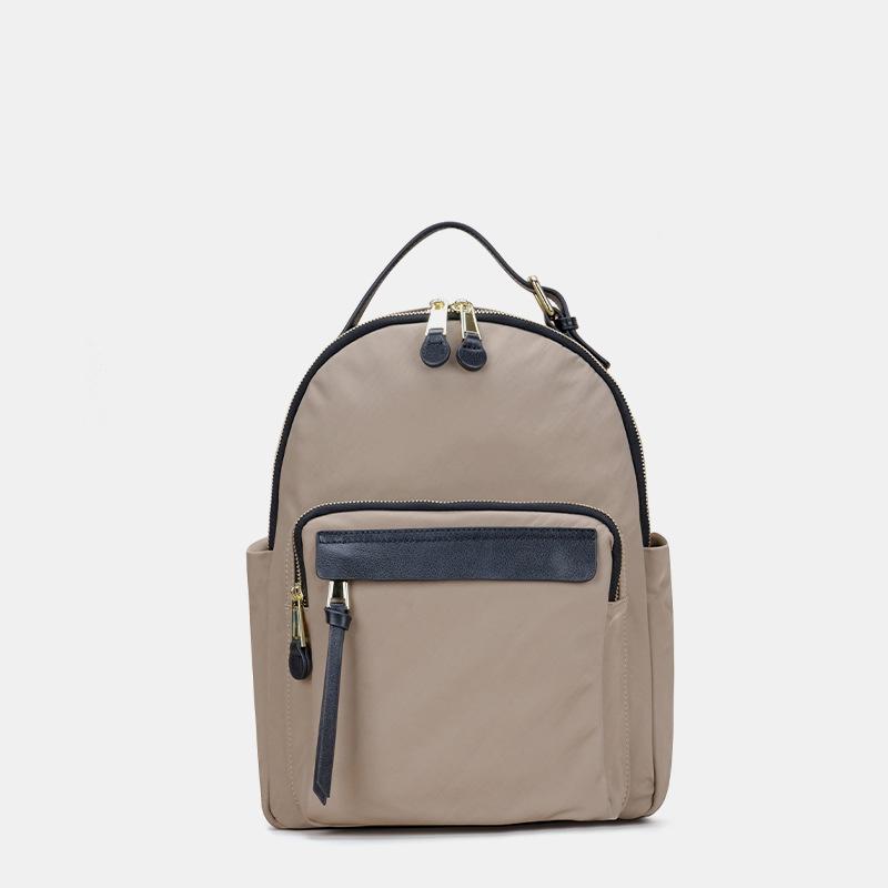 

Женский рюкзак из ткани Оксфорд большой вместимости 27*13*34см 27*13*34cm бежевый