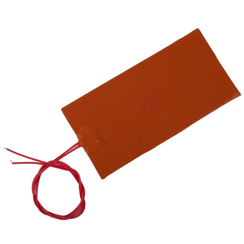 12/24V Elektryczna Silikonowa Mata Grzewcza Elastyczna Spirala Grzewcza 150mm Podkładki Grzewcze Płyta Grzewcza Stabilna/Wysokotemperaturowa