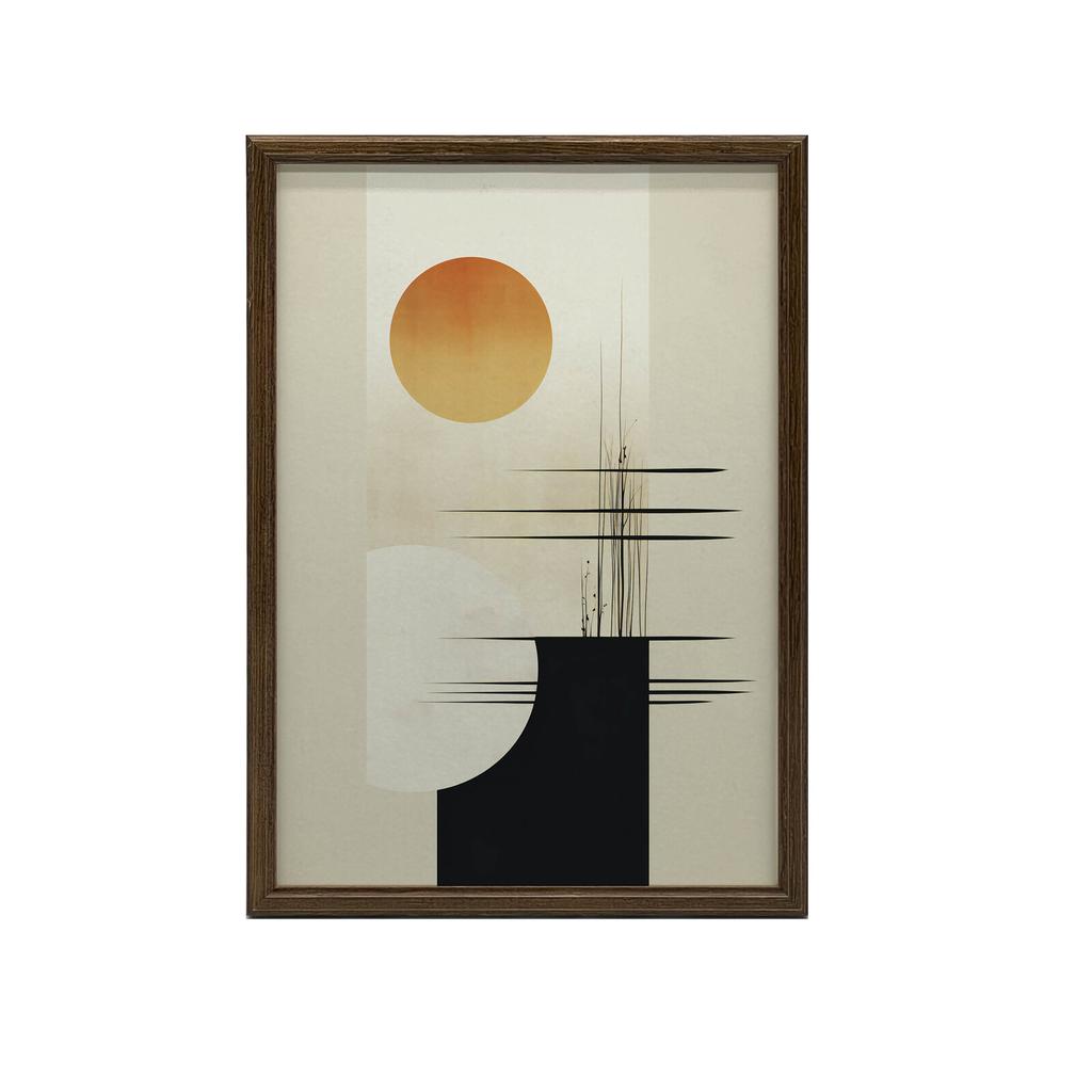 Minimalizm I Natura Minimalizm I Natura, 50X70 Cm, Bez Ramy, Płótno Premium Na Blejtramie