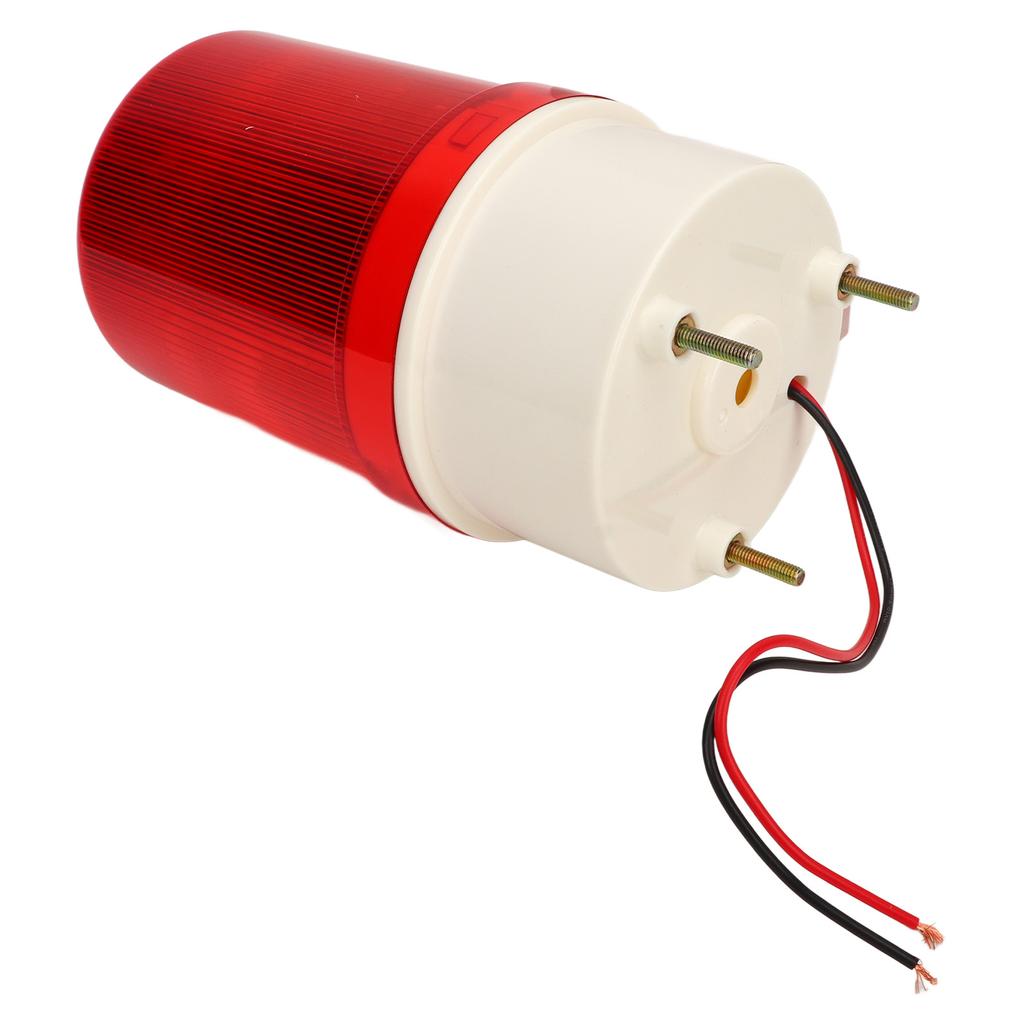 Industrielle LED Rotierende Blitzleuchte Elektrische Drehsignalleuchte Stiller Alarm für Notfallwarnung Rot 12V