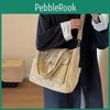 2024 New Velvet Shoulder Bag Women Urban Simple Style Large Capacity Crossbody Bag