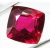 Natural Red Ruby Loose Gemstone 10 ct Cushion Cut for Jewelry Making and Gem Collections