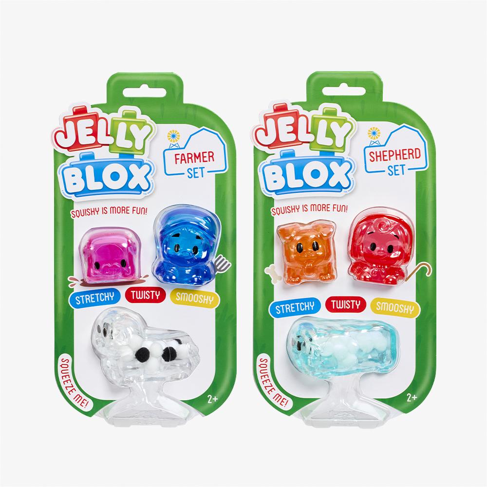 [young toys] Jelly Blox Farm Friends Creative Building Set (Random Pack)