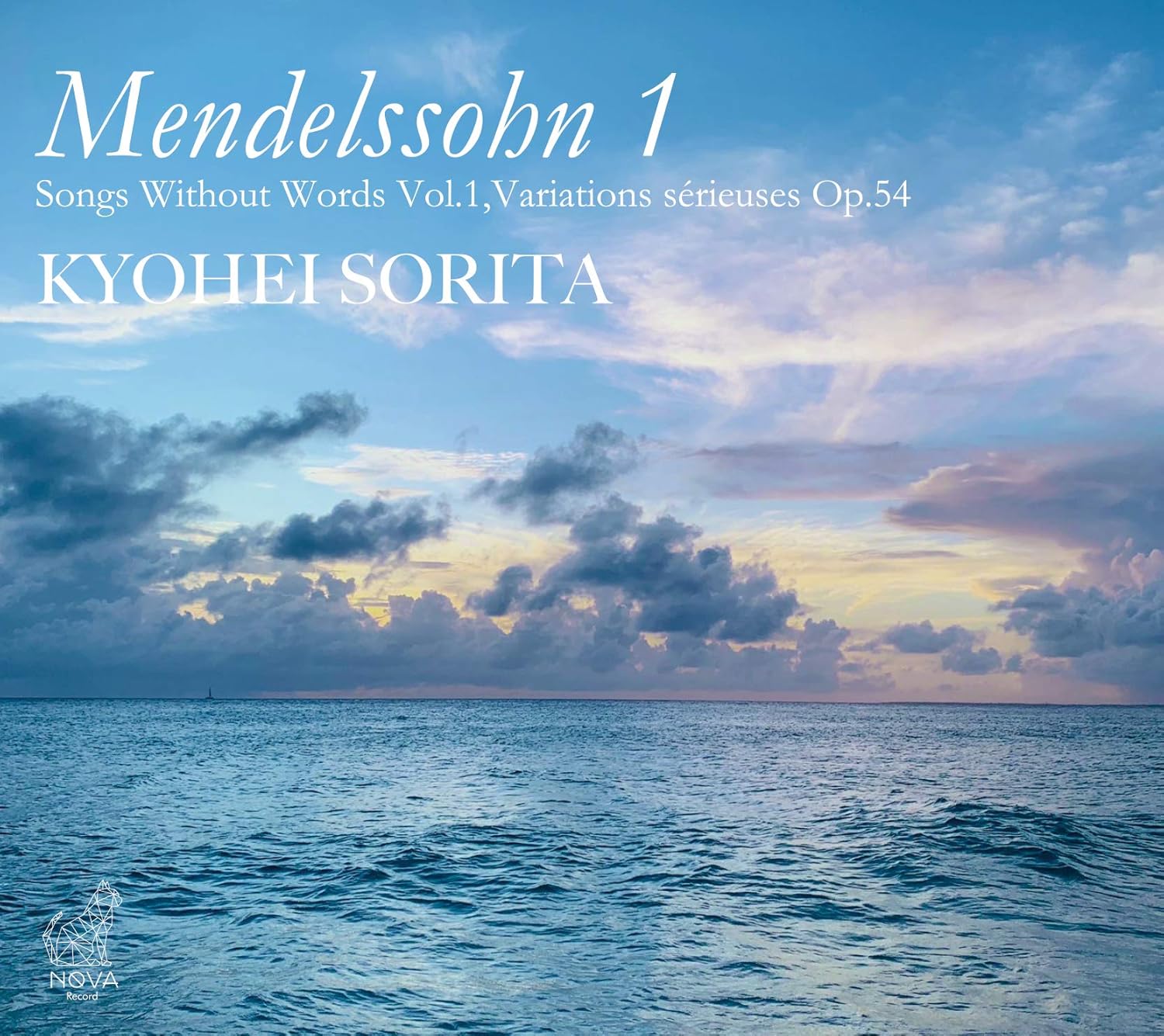 

CD KYOHEI SORITA - Mendelssohn 1 NR02003 NOVA RECORD 2020 Japan Classical