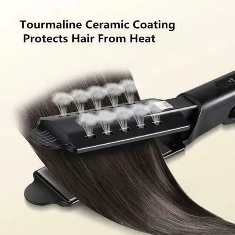 Cross-Border Negative Ion Hair Straightener - Adjustable Temperature for Dormitory & Home Use