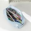 1pcs Large Capacity Bow Pencil Case School Supplies Pencil Pouch Stationery Box Zipper Closure Bag School Desktop Containers