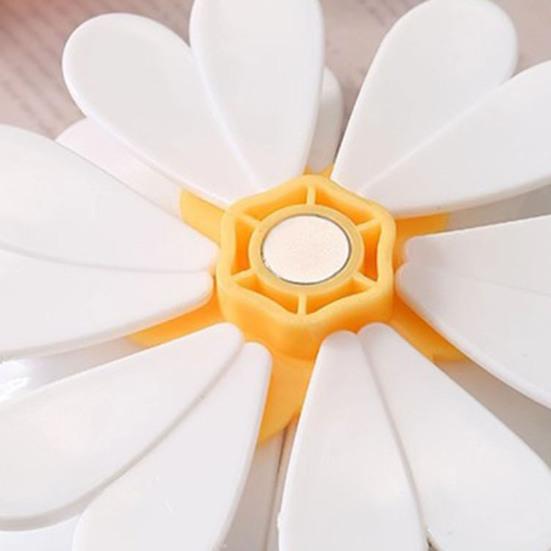 3D Daisy Magnetic Sealing Clip for Food Bags Snack Bag Sealer with Strong Magnetic Storage Creative Refrigerator Decor And Preservation Clip