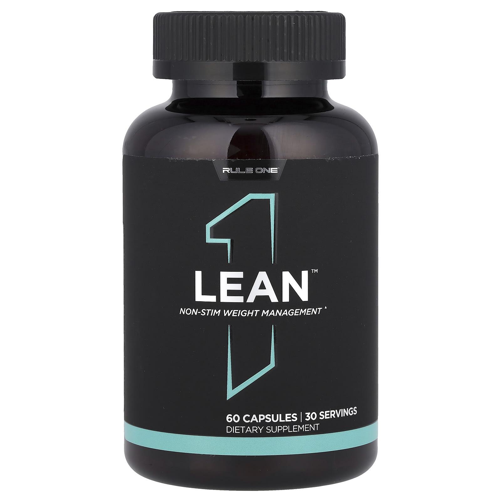 

Rule One Proteins, Lean™, Non-irritating Weight Management, 60 Capsules
