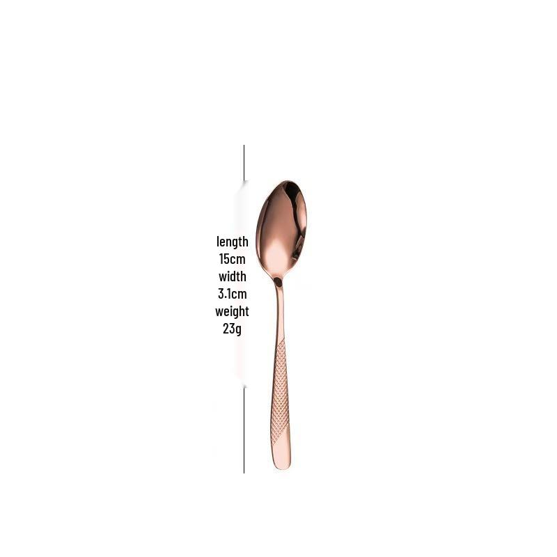 Star Diamond Gold-Plated Stainless Steel Cutlery Set: Luxury Steak Knife and Fork for Hotels