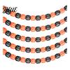 High-quality Halloween Banner 5 Pcs 10FT Banner Spooky Spider Bat Skull Ghost Festive Celebration Pumpkin Hanging Bunting Garland for Party,