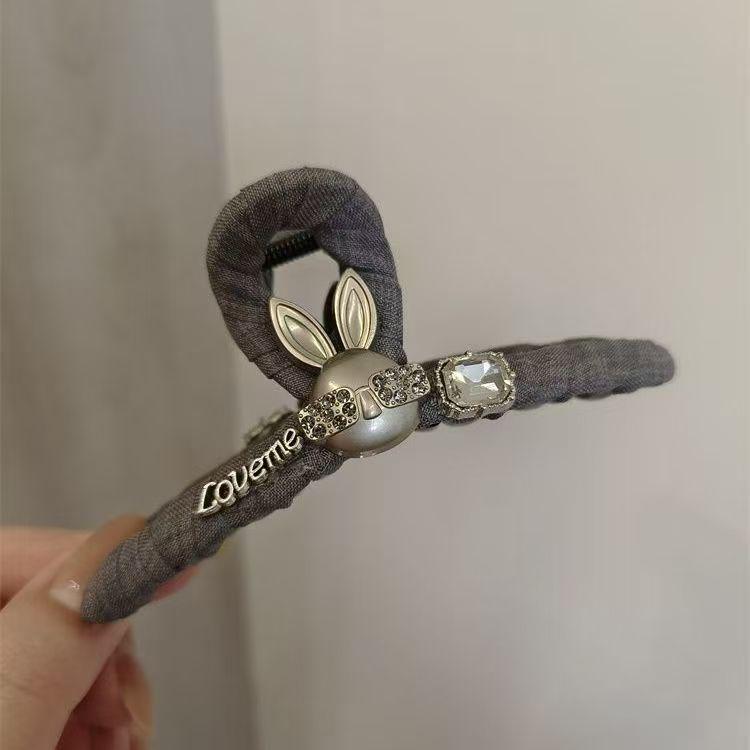 Summer Gray Women s Bow Updo Claw Clip - Chic Hair Accessory