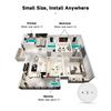 Tuya ZigBee Smart Water Leak Sensor Flood Leakage Sensor Alarm APP Remote Monitoring Flood Overflow for Kitchen Bathroom