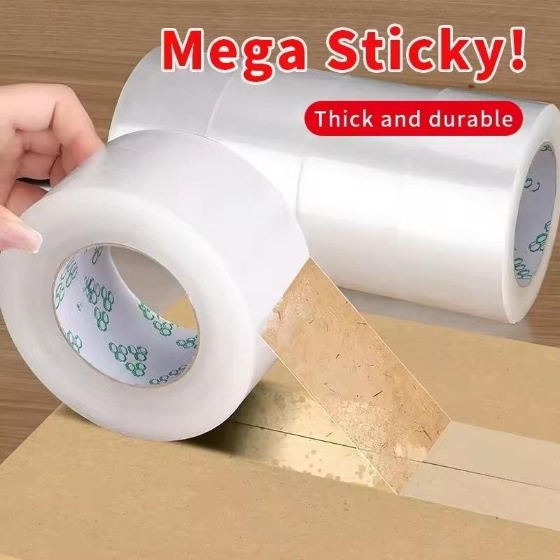 1 Roll Packaging Tape Transparent Tape Express Packaging Tape Carton Sealing Tape Logistics Transportation Packaging Tape