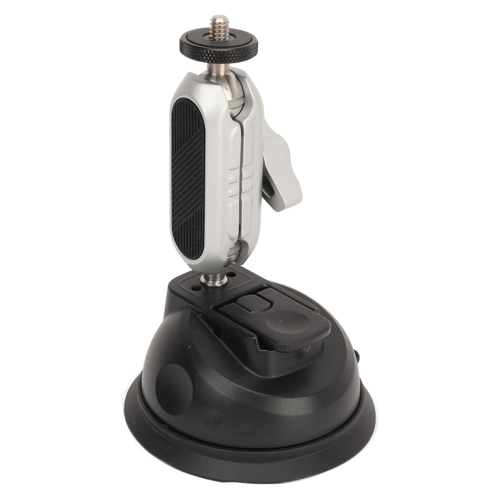 

Автомобильное крепление на присоске для экшн-камеры с резьбой 14 дюймов, двойная шаровая головка, кронштейн для спортивной камеры с присоской