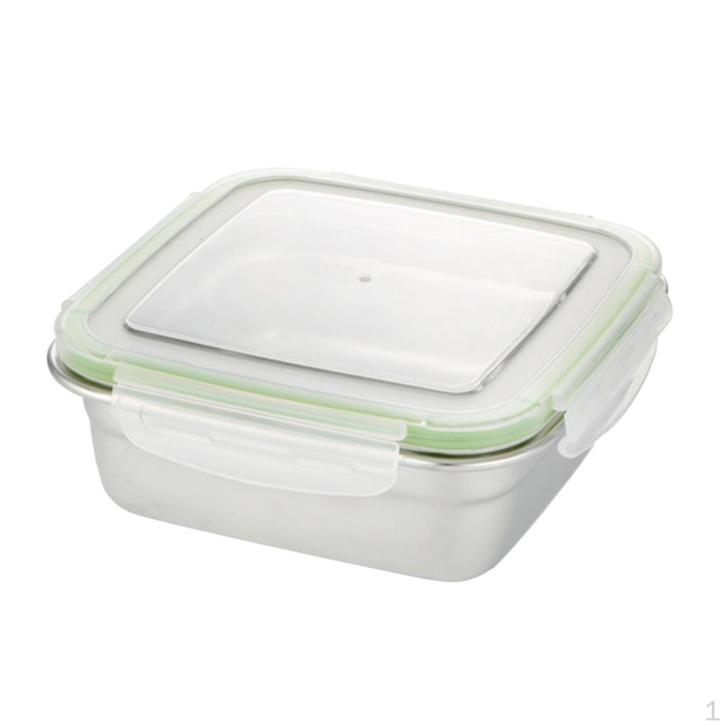 Stainless Steel Bento Case Microwave Food Crisper schoolKeep Warm or Cool at College 750ml 729₽