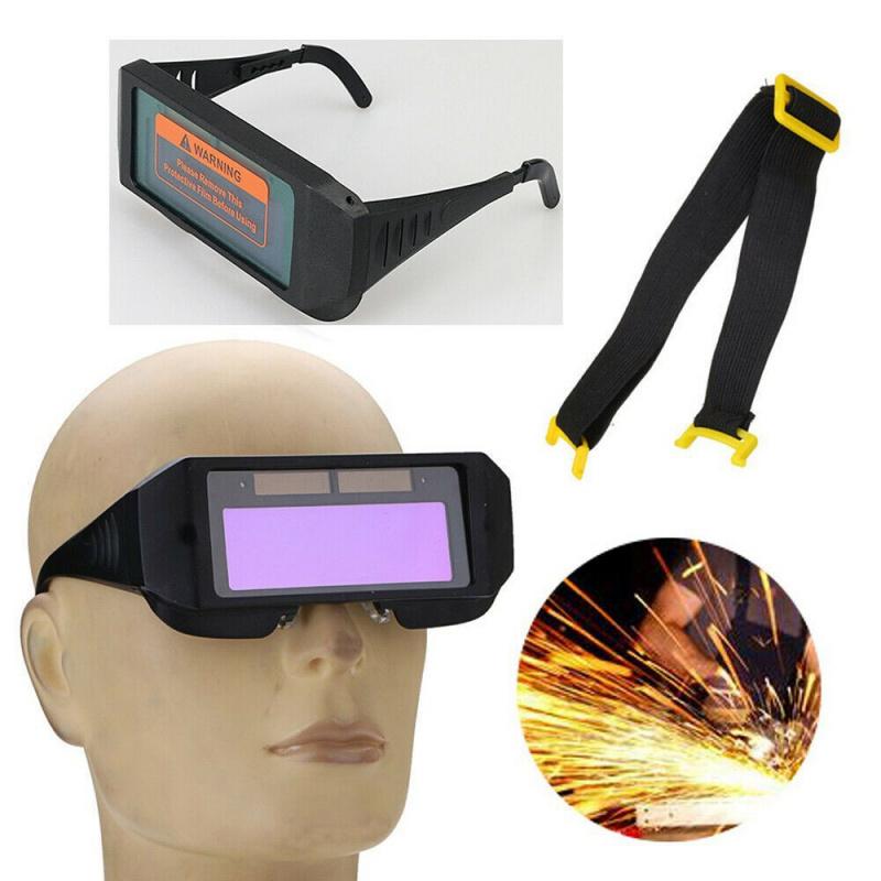 New Solar Auto Darkening Welding Glasses Welder Mask Eyes Goggle For Brazing Welding
