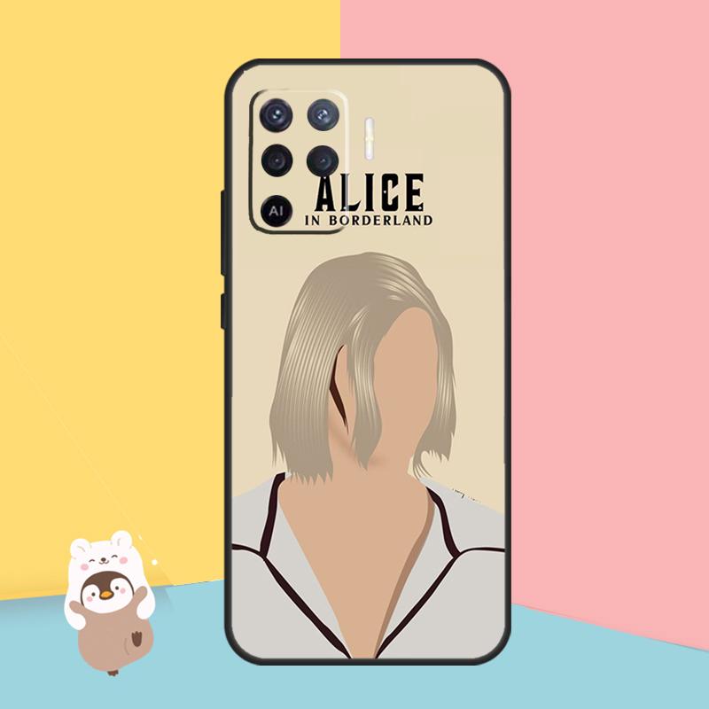 Husă Alice in Borderland Pentru OPPO A74 A93 A83 A91 A53S A9 A5 A31 A53 2020 A15 A16 A1K A52 A72 A94 A54