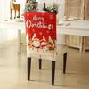 1/2/4/6pcs Christmas Chair Back Cover Stretch Dining Chair Covers Protector Xmas Gift Party Banquet Xmas Decoration New Year