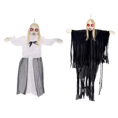 Scary Skeleton with Sound Effect Voice Activated Skeleton With Light Up LED Eye For Indoor and Outdoor Decoration