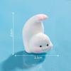 Ornament Miniatură Adorabil din Rășină cu Focă pentru Decor de Birou Tematică Animal Marin Ocean Focă Drăguță de Desene Animate Mini Figurine pentru Acvariu