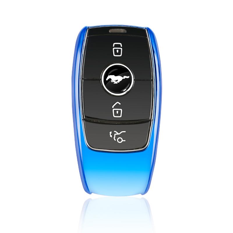 2025 Car Lock Keyhole Stickers Door Lock Protect Car 3D Stickers For Ford Mustang 2005 2006 2007 2008 2009 2016 2017 GT Guitar Eleanor Pickguard