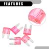 Partuto Mini 4AMP APM/ATM Universal Car Fuse Blade Style Set