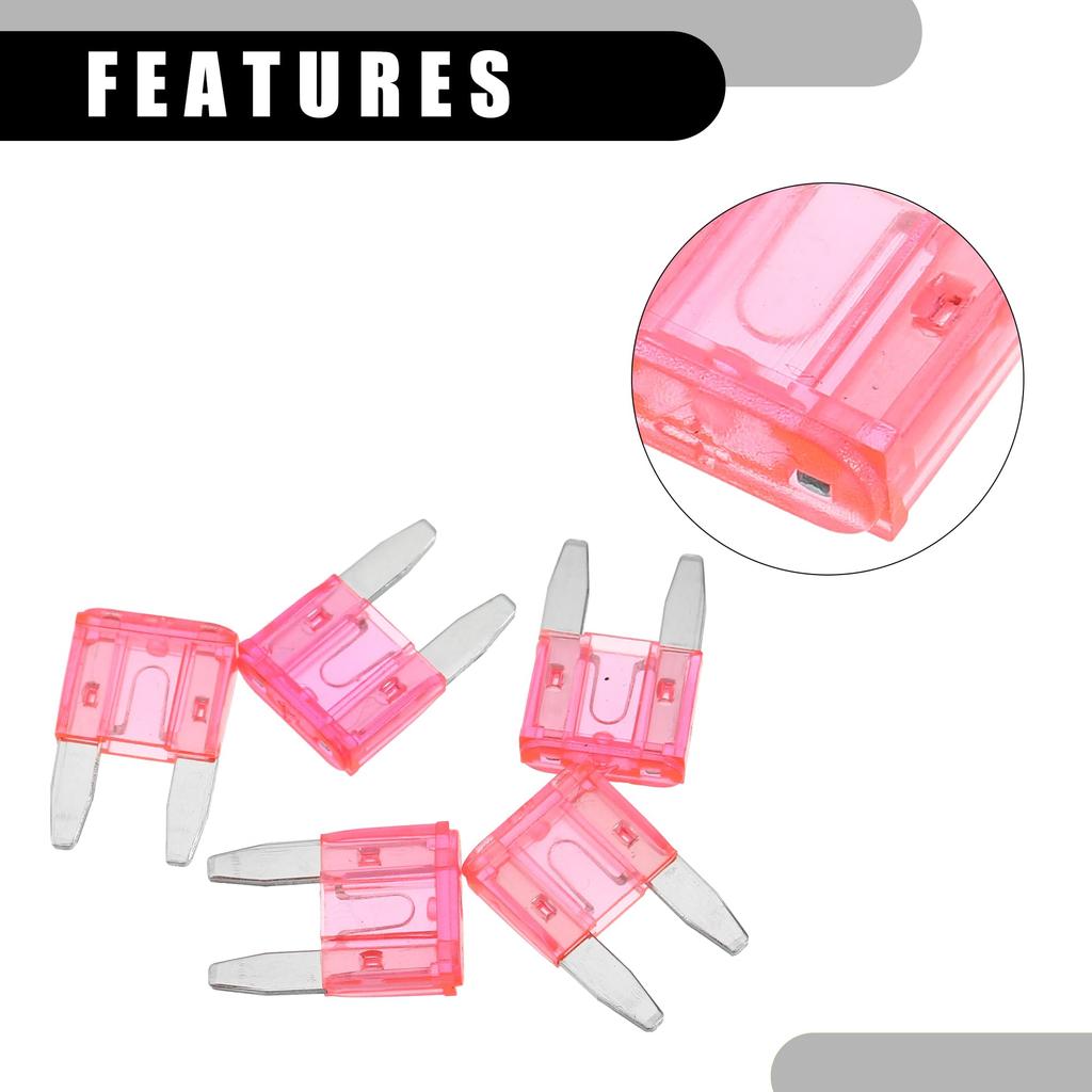 Partuto Mini 4AMP APM/ATM Universal Car Fuse Blade Style Set