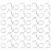 100Pcs 20Mm Book Rings Reusable Metal Loops for DIY Albums Binders Keys Memos Filing Craft Projects Silver Finish