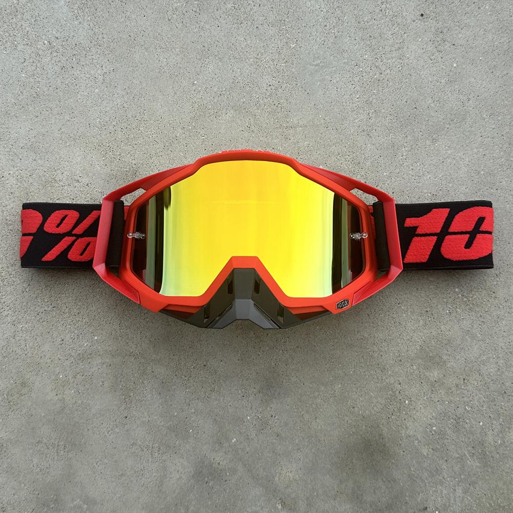 Motorcycle Goggles Color Off-road Helmet Goggles Windproof Sand Riding Glasses Ski Goggles