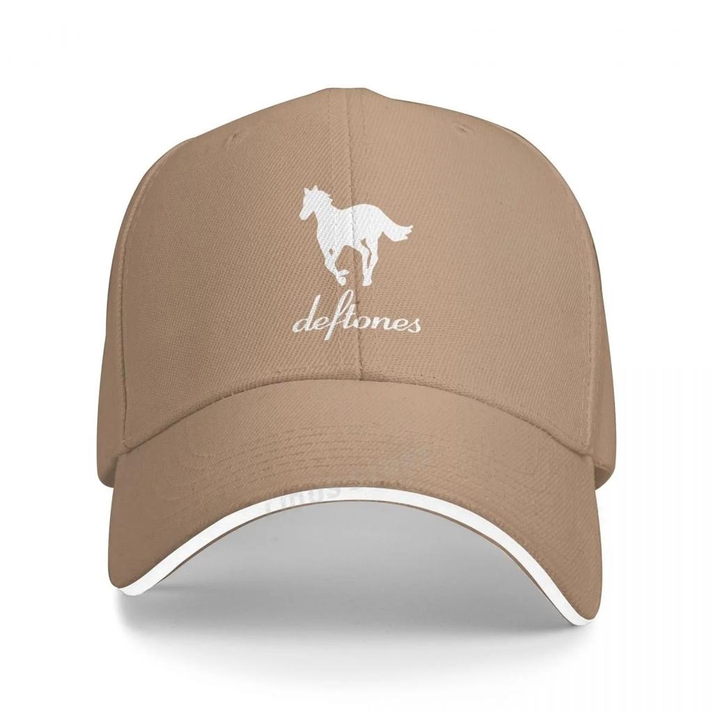 Deftones Baseballové čepice Letní ležérní Nastavitelné Unisex Venkovní Hip Hop Rock Čepice Tátové čepice