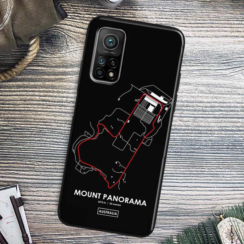 Formula 1 Racing Circuit Cover For Xiaomi 15 14 13 Ultra 11T 12T 13T 14T Pro POCO X7 Pro X3 X5 X6 M6 F5 F6 Pro Case