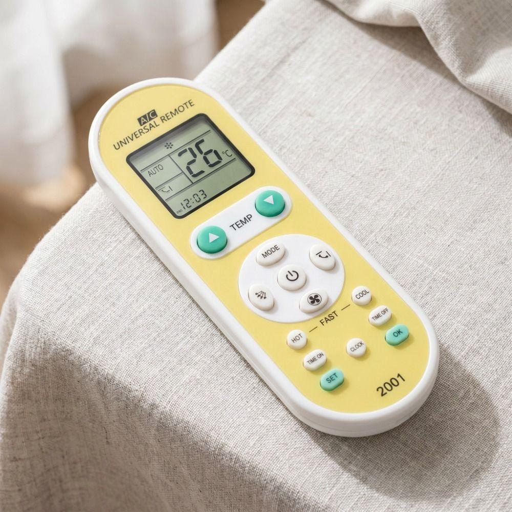Easy Setup Universal AC Remote Controller Portable Air Conditioning Remote Household Use