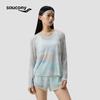 Women's Striped Back Slit Knit Top
