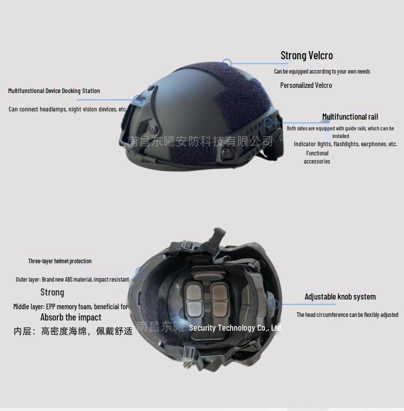 Tactical Outdoor Cycling Helmet - Military-Style ABS Protection for CS Games