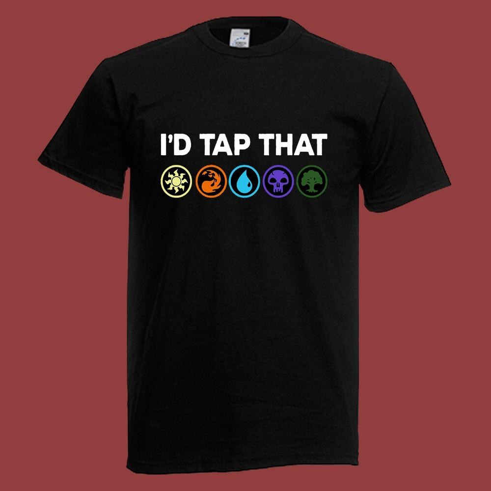 Magic The Gathering TCG Game Id Tap That Mens Black Size S-5XL M