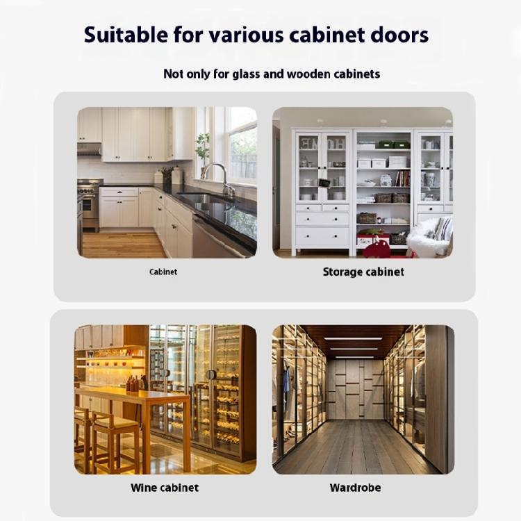 2 Pezzi Cerniera Clip per Porta in Vetro di Armadio da Cucina Acciaio Laminato a Freddo Cerniere Idrauliche per Porte in Vetro Accessori per Mobili