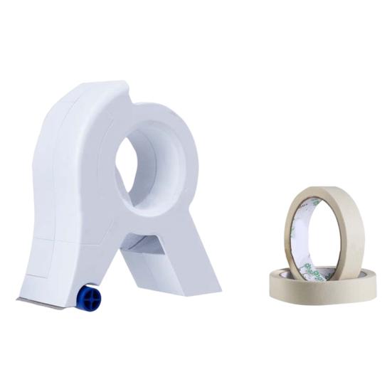 Aplicador de Cinta de Pintor con 1 Cinta Ventanas Marco de Puerta Moldura Dispensador de Cinta de Enmascarar Pintura Embalaje Cortador de Cinta Etiquetado Portátil Corte de Cinta