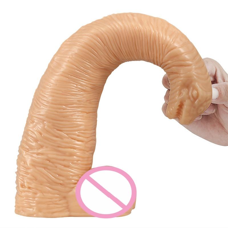 Discover Sensual Depths: 3 - Size Dino - Headed PVC Aids, Textured for Immersive Tingling Pleasure