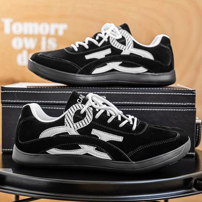 Atmungsaktive Mesh-Trainingsschuhe für Herren, Sommer und Herbst, neu, leicht, vielseitig, mit flacher Sohle, lässige Sport-Board-Schuhe