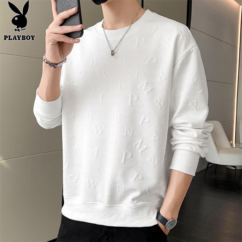 PLAYBOY Men s Slim-Fit Pullover Sweatshirt XL