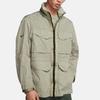 Nike Solid Color Woven Jacket With Large Pockets And Windproof Design Men Outerwear Gray Green BV4431-371
