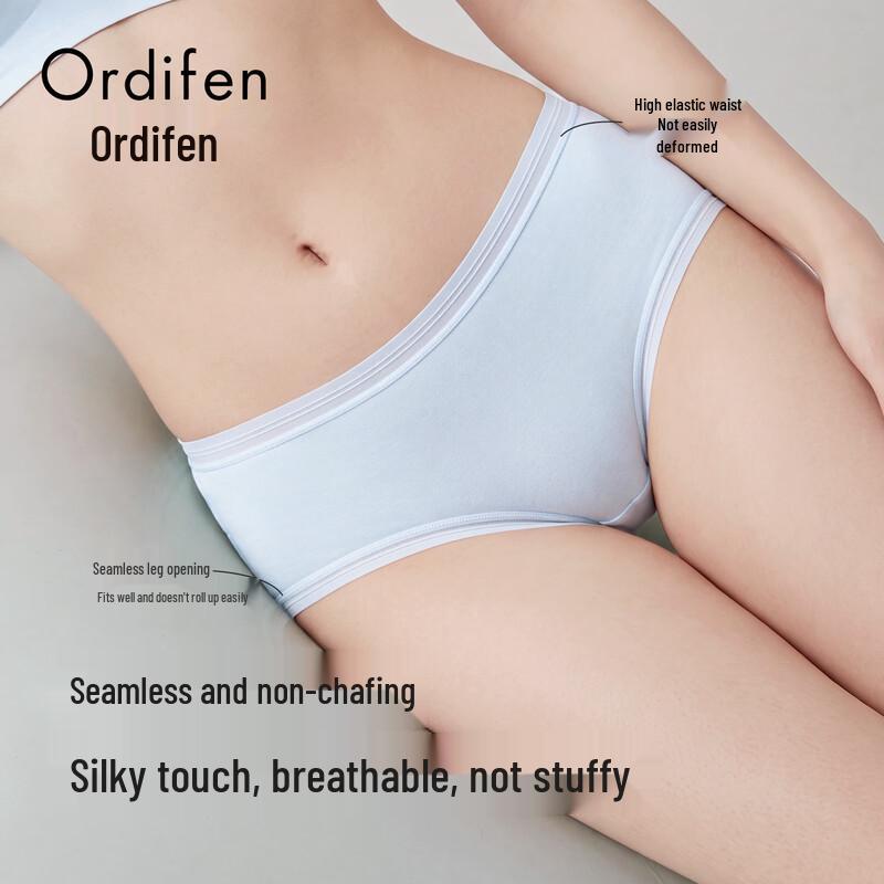 Ordifen Women's Modal Seamless Briefs 3-Pack