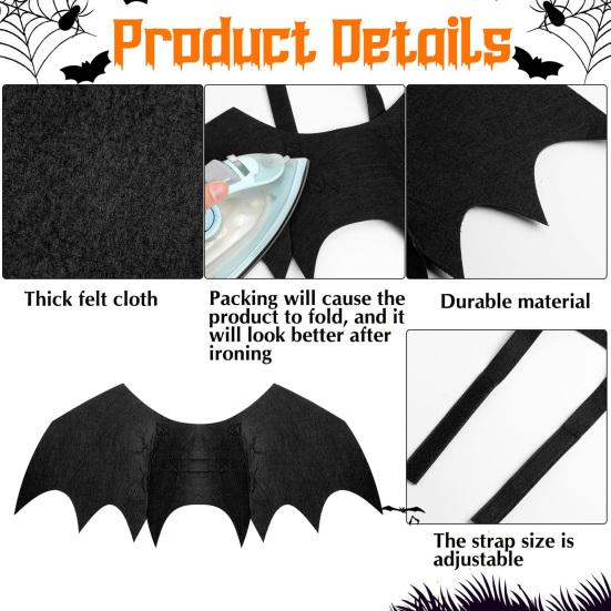 Halloweenský husí outfit Pavouk Netopýr Husí socha Kostým Husí oblečení s popruhy