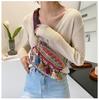 Ethnic Lace Women's Tassel Chest Bag - 2026 Summer Single Shoulder Fashion Bag