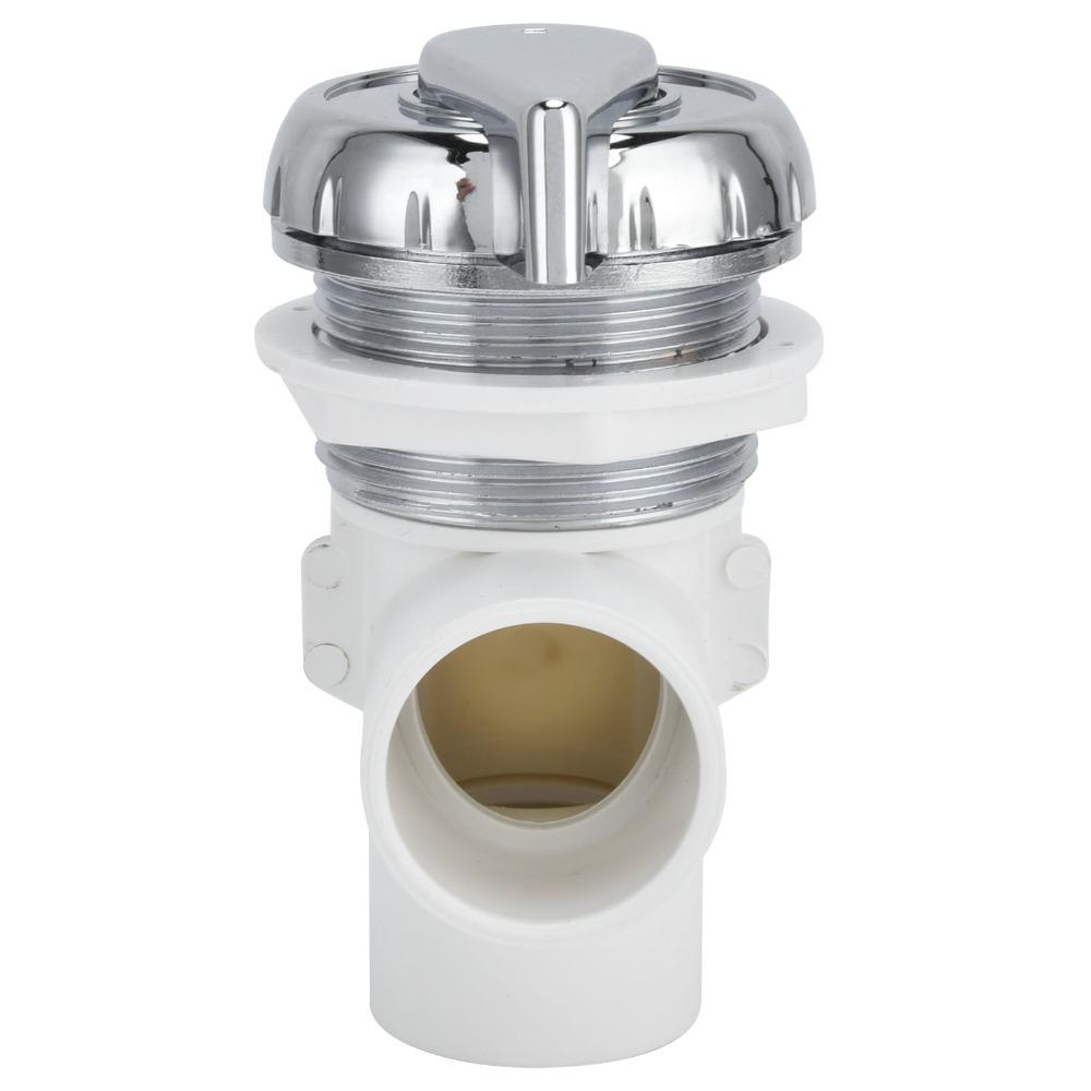 Massage Outlet Compatible Water Diverter Valve Three Port Design Bathtub Converter Spa Use