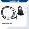 Hihaha No.MK585279/MK585280 ABS Wheel Speed Sensor/Mitsubishi Compatible FUSO CANTER/Mounting Position Rear Left Rear Right Rear Black 2pcs