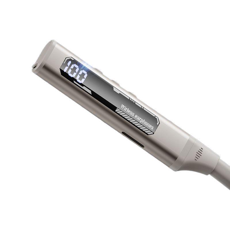 2025 In-Ear Bluetooth Neckband with Long Battery, Noise Cancelling, Waterproof, Heavy Bass for Running & E-Sports